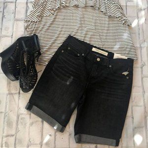 NWT Gap Size 29 Black Bermuda Shorts